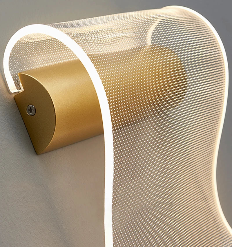 Veya Folded Glass Wall Light