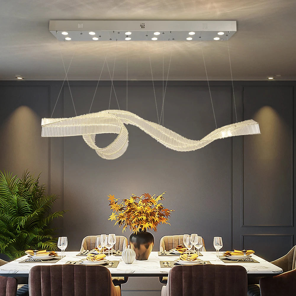 Serafina Ribbon Ceiling Light