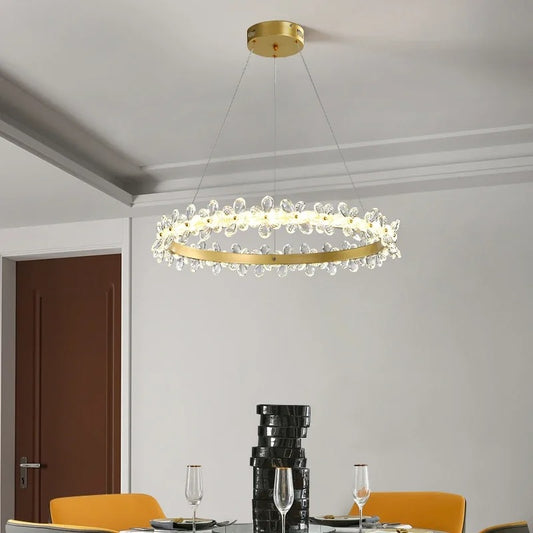 Elara Crystal Chandelier