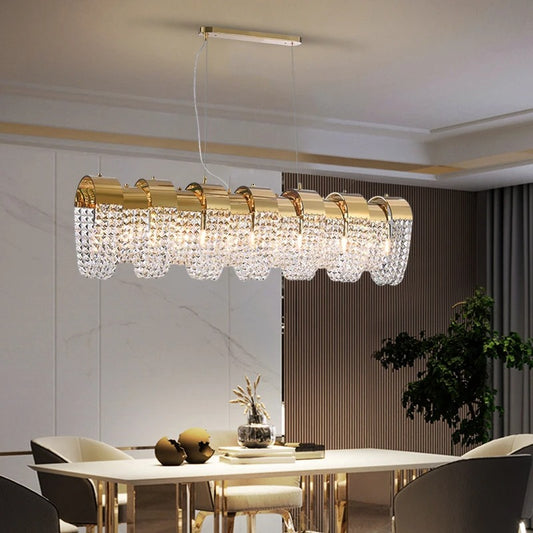 Aurielle Twirl Crystal Chandelier