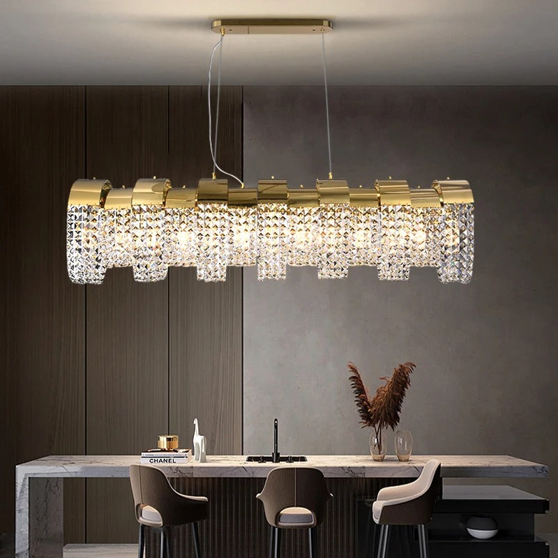 Aurielle Twirl Crystal Chandelier