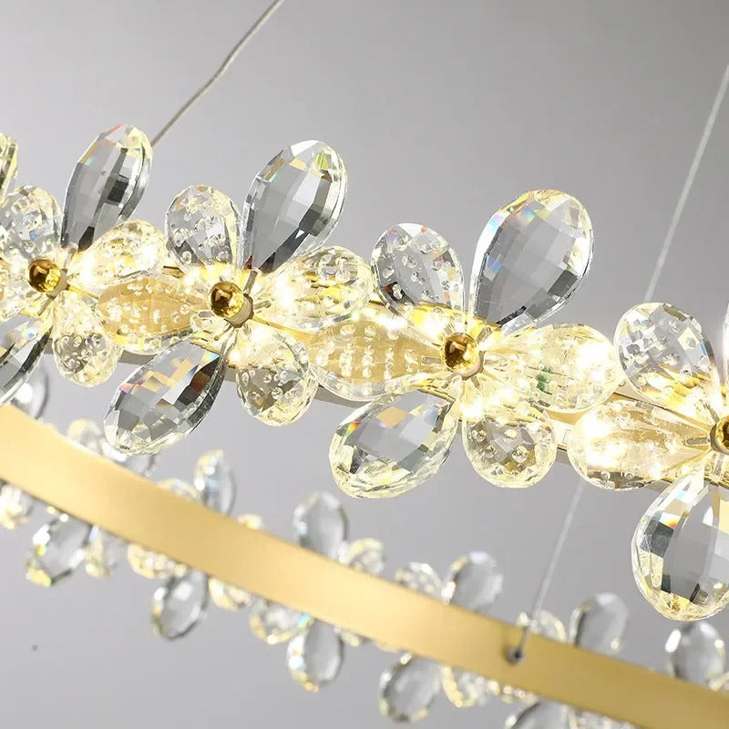 Elara Crystal Chandelier