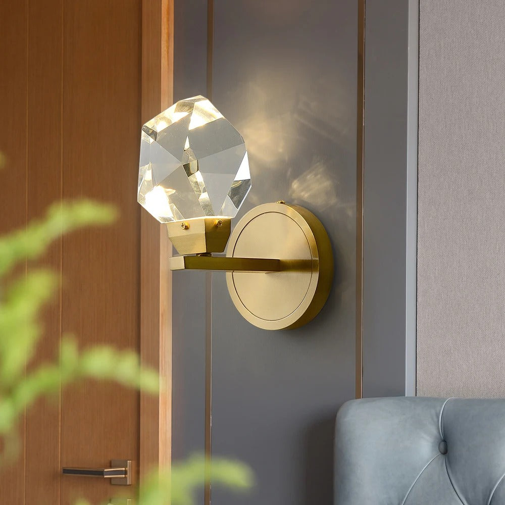 Aurora Drip Crystal Wall Light Pendant