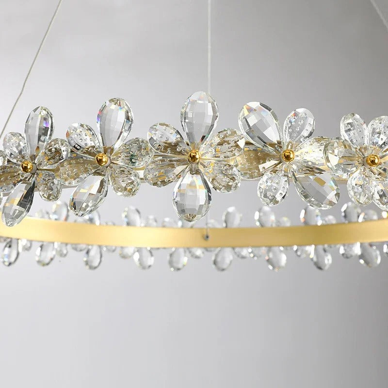 Elara Crystal Chandelier